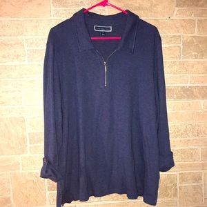 ✅Karen Scott Polo Style Shirt